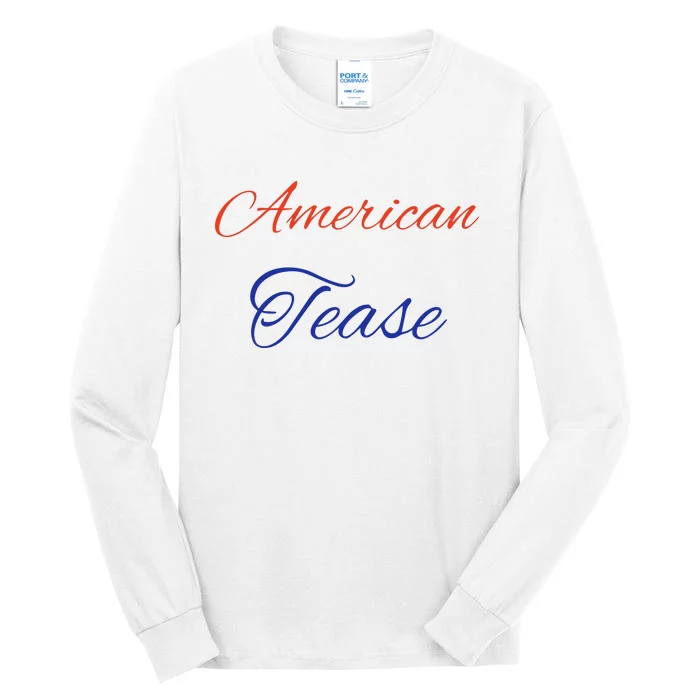 Casey Mae Wearing American Tease Tall Long Sleeve T-Shirt