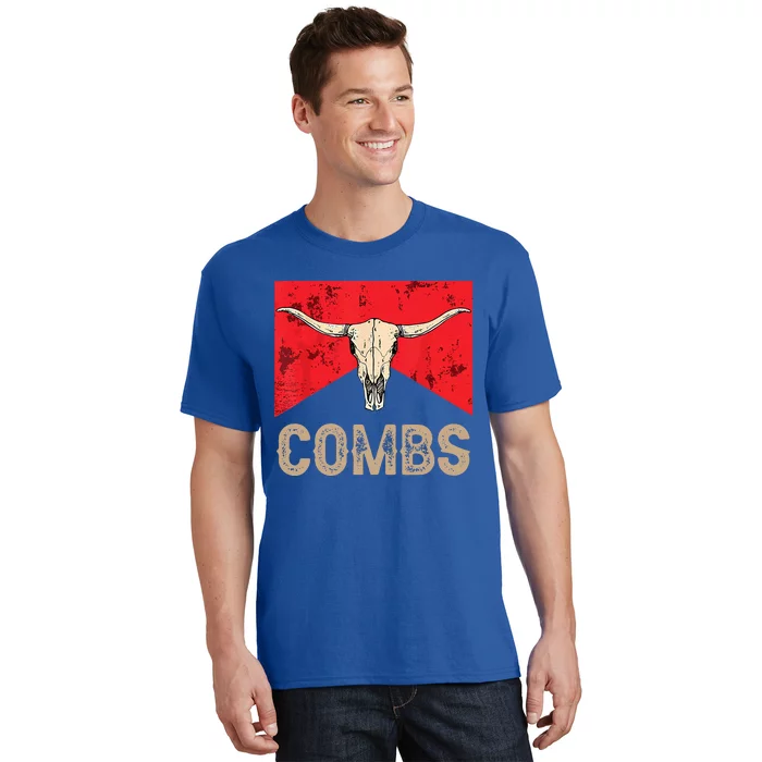 Country Music Western Cow Skull Cowboy T-Shirt