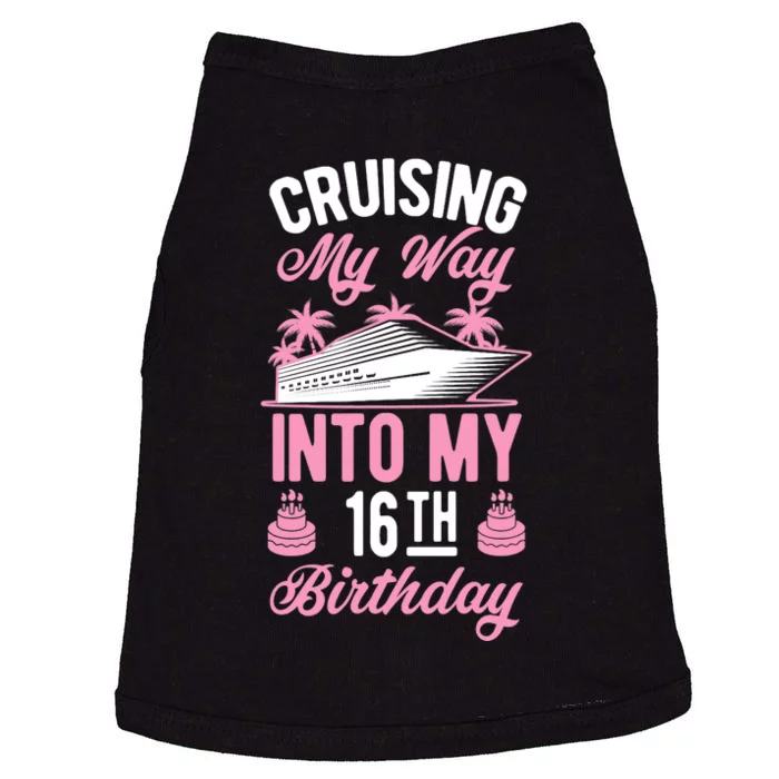 Cruising My Way Into My 16th Birthday Party Supply Vacation Doggie Tank