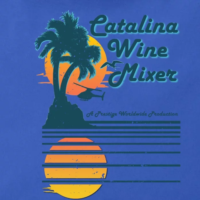 Catalina Mixer Wine Gift Zip Tote Bag