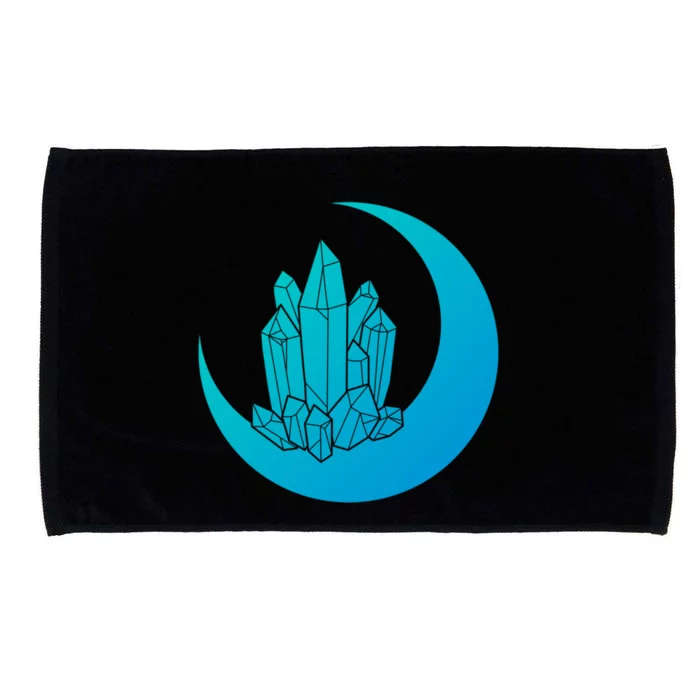 Crystal Moon Witch Wicca Witchcraft Witch Witches Moon Gift Microfiber Hand Towel