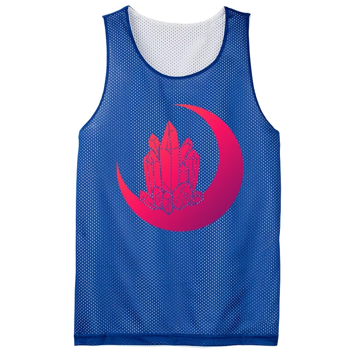 Crystal Moon Witch Wicca Witchcraft Witch Witches Moon Gift Mesh Reversible Basketball Jersey Tank