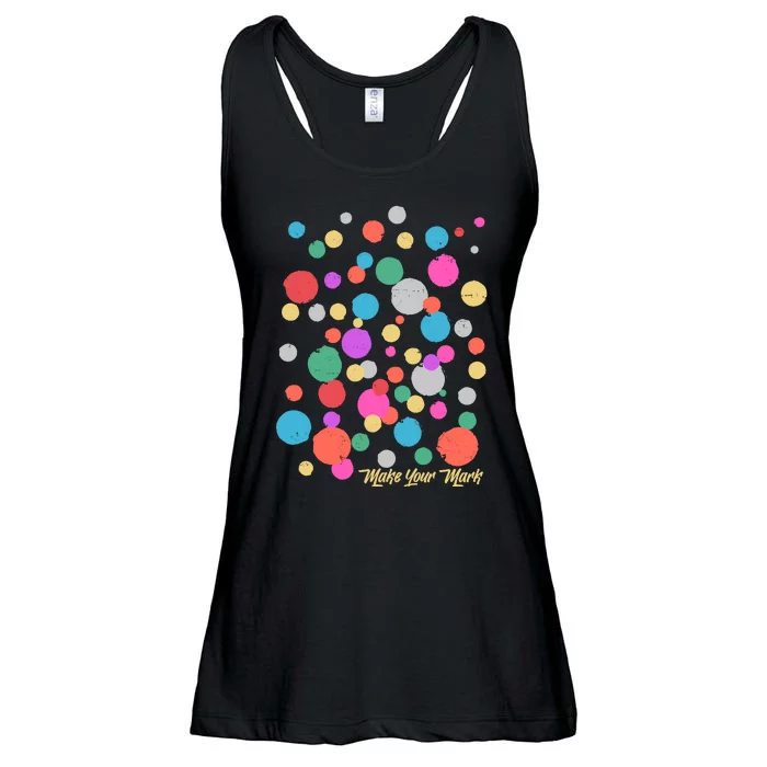 Cute Make You Mark International Dot Day Ladies Essential Flowy Tank