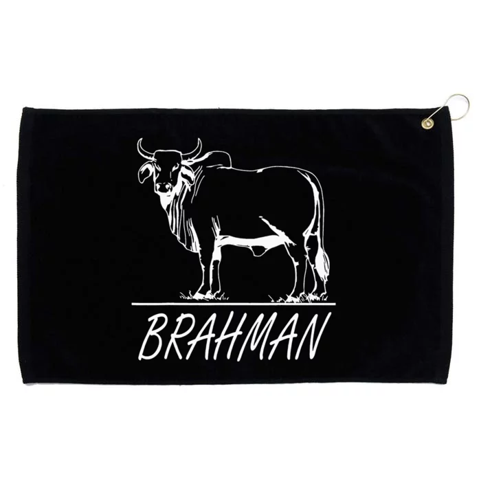 Cow Milk Zebu Cattle Brahma Bulls Brahman Grommeted Golf Towel