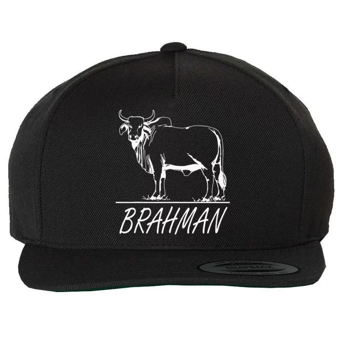 Cow Milk Zebu Cattle Brahma Bulls Brahman Wool Snapback Cap