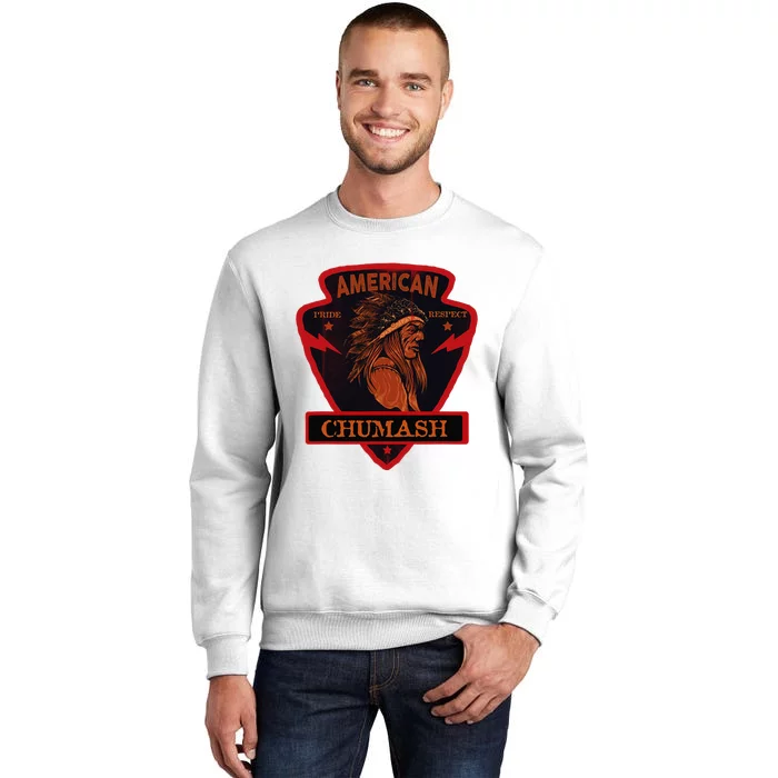 Chumash Native American Indian Pride Respect Arrow Sweatshirt