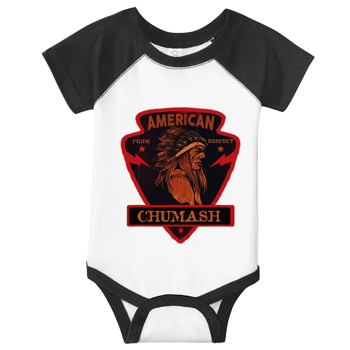 Chumash Native American Indian Pride Respect Arrow Infant Baby Jersey Bodysuit