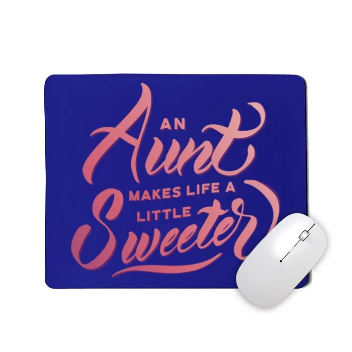 Cute Nieces And Nephews Aunt Auntie Gift Mousepad