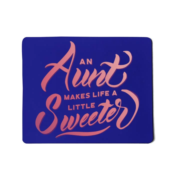 Cute Nieces And Nephews Aunt Auntie Gift Mousepad