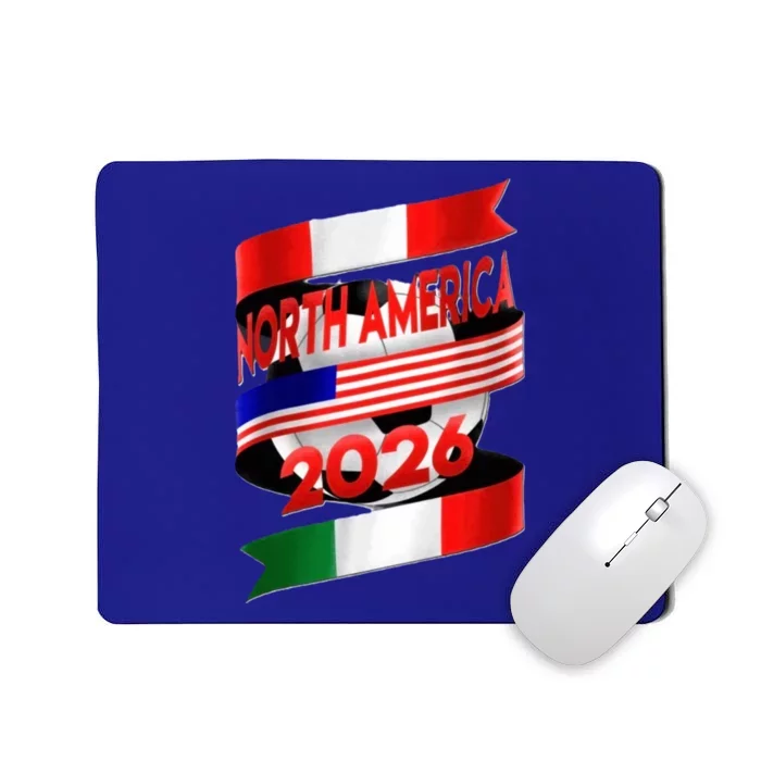 Cool North America Canada Mexico Soccer Cup 2026 Mousepad