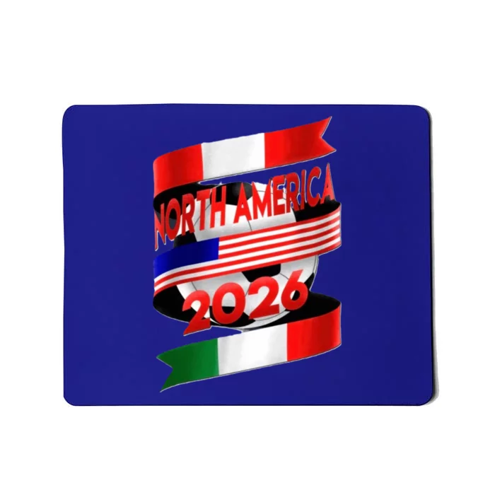 Cool North America Canada Mexico Soccer Cup 2026 Mousepad