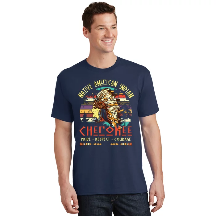 Cherokee Native American Indian Pride Indigenous Tribe T-Shirt