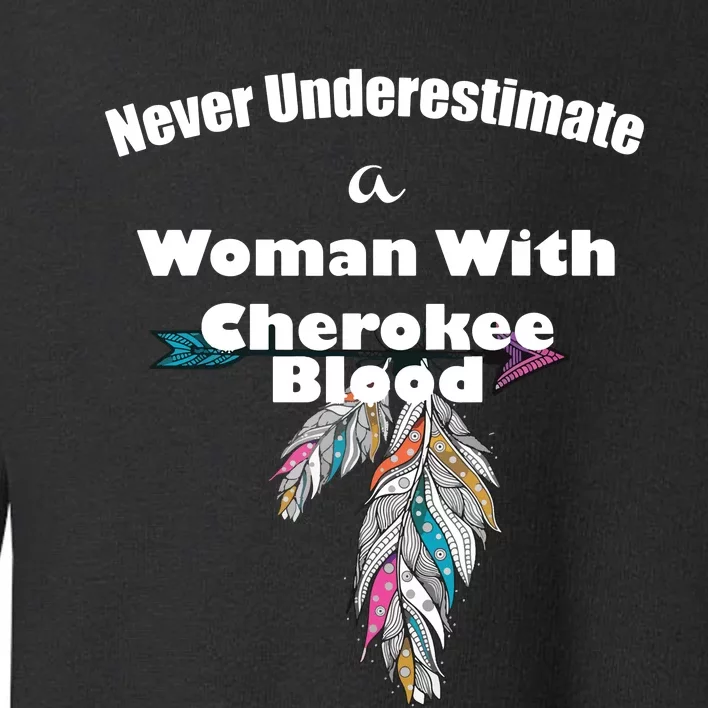 Cherokee Native American Toddler Sweatshirt