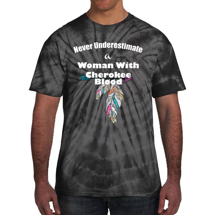 Cherokee Native American Tie-Dye T-Shirt