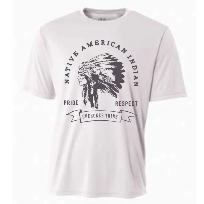 Cherokee Native American Cooling Performance Crew T-Shirt