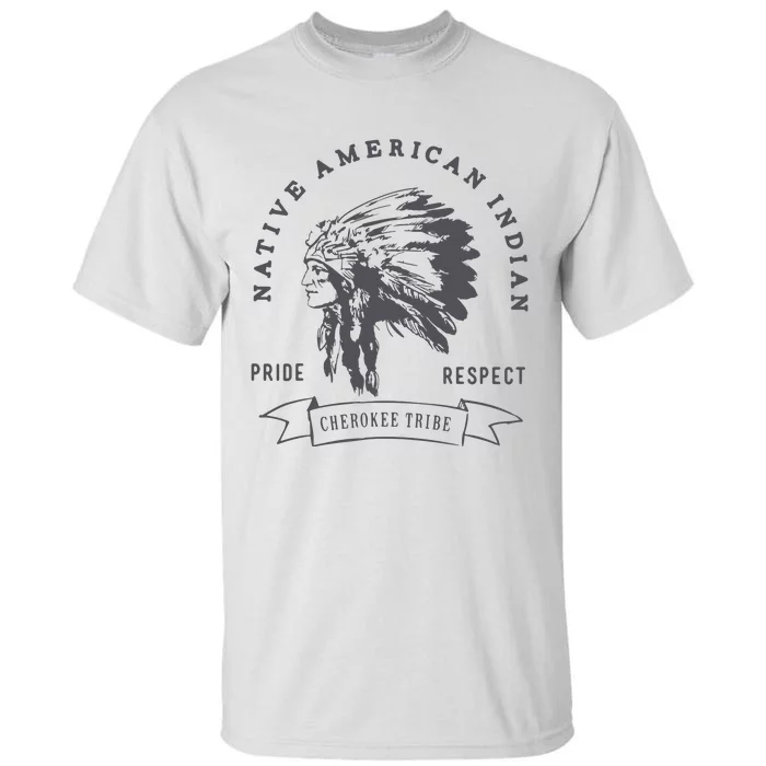 Cherokee Native American Tall T-Shirt