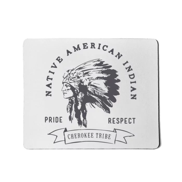 Cherokee Native American Mousepad