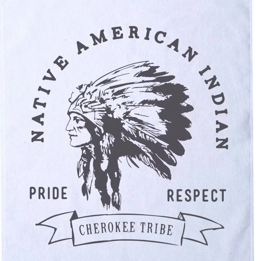 Cherokee Native American Platinum Collection Golf Towel