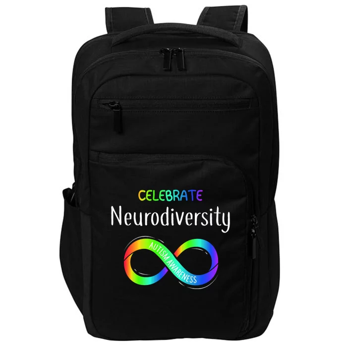 Celebrate Neurodiversity Autism Awareness Month Infinity Impact Tech Backpack