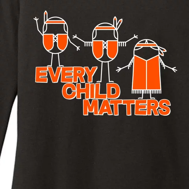 Cute Native American Every Child Matters Womens CVC Long Sleeve Shirt