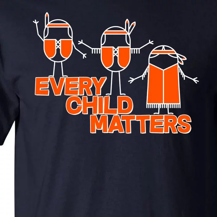 Cute Native American Every Child Matters Tall T-Shirt