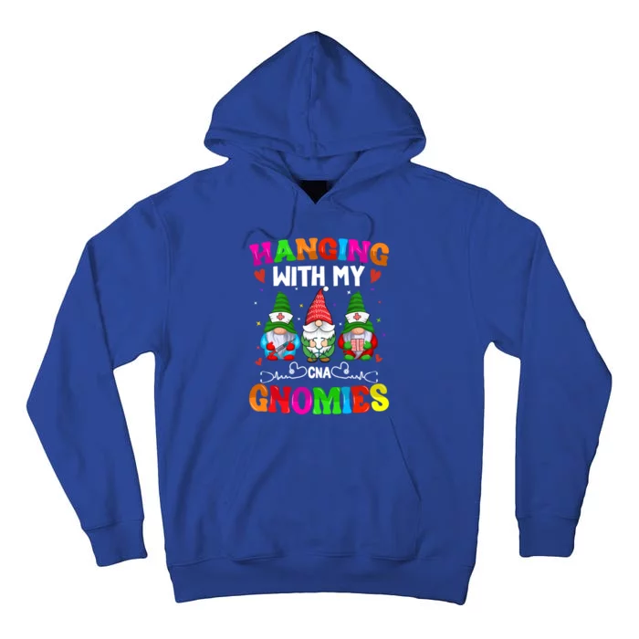 Certified Nursing Assistant Hanging With My Cna Gnomies Gift Tall Hoodie