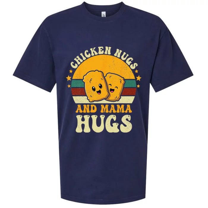 Chicken Nugs and Mama Hugs Toddler for Chicken Nugget Lover Sueded Cloud Jersey T-Shirt