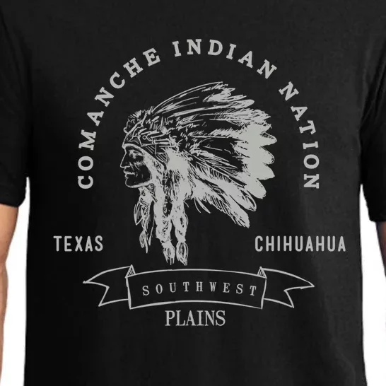 Comanche Native American Indian Pride Chief Respect Pajama Set