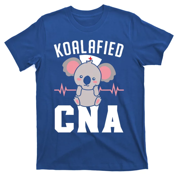 Certified Nursing Assistant Medical Worker Koalafied Cna Gift T-Shirt