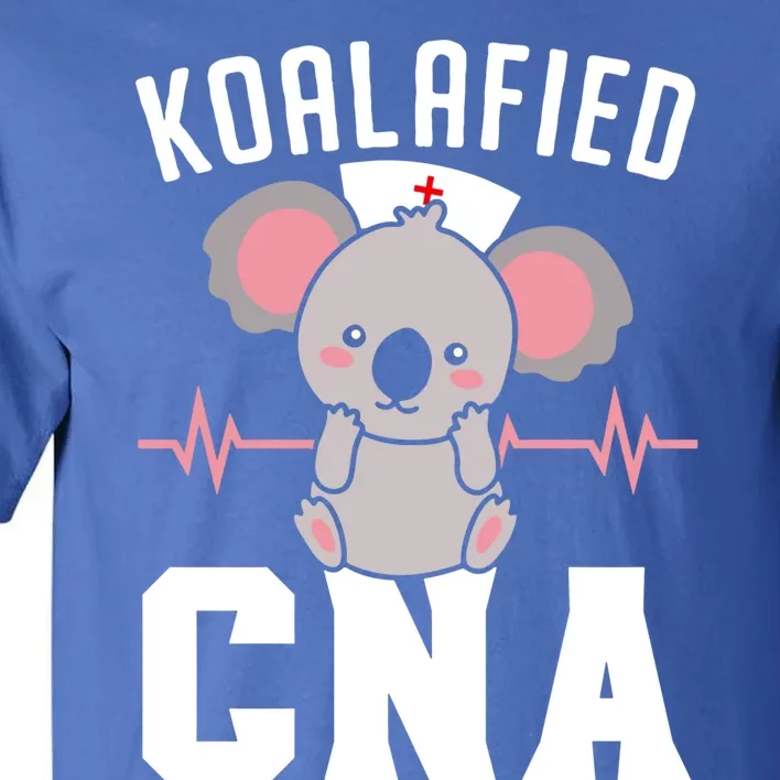 Certified Nursing Assistant Medical Worker Koalafied Cna Gift Tall T-Shirt