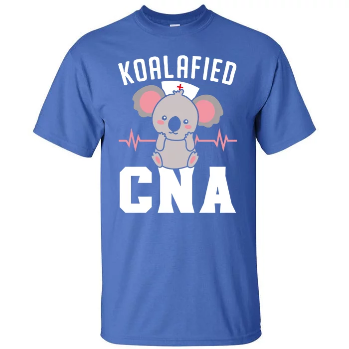 Certified Nursing Assistant Medical Worker Koalafied Cna Gift Tall T-Shirt