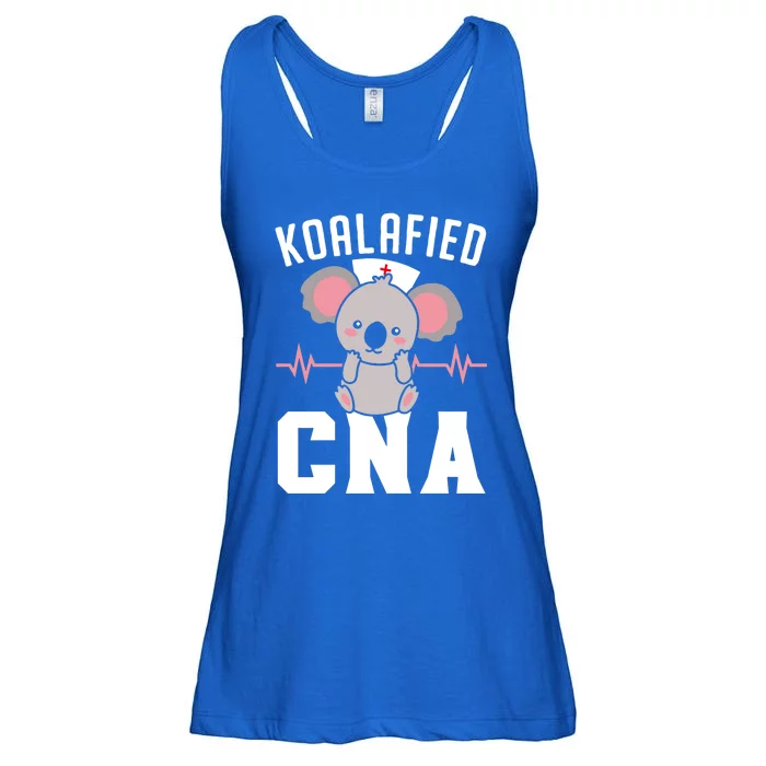 Certified Nursing Assistant Medical Worker Koalafied Cna Gift Ladies Essential Flowy Tank