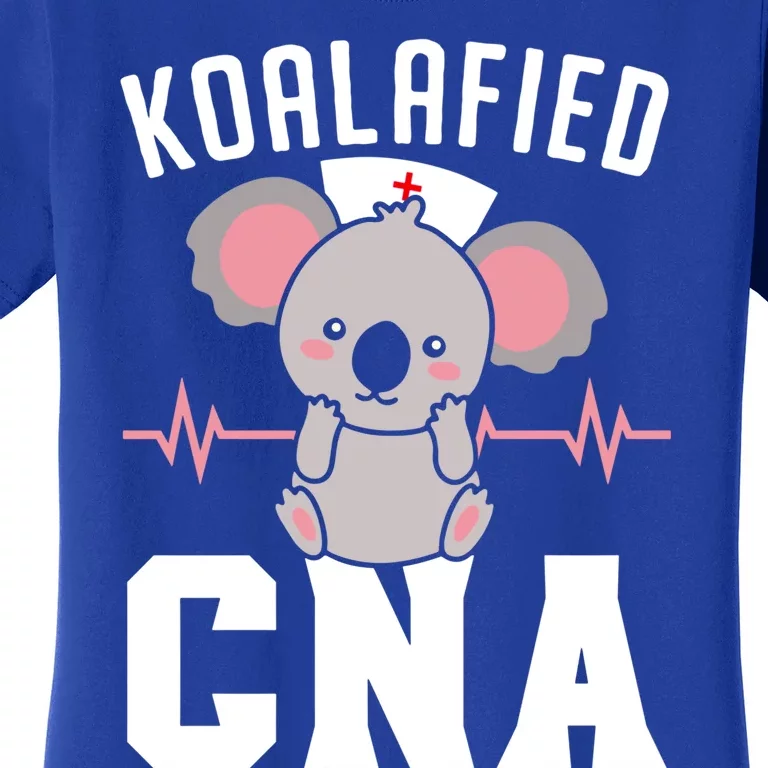 Certified Nursing Assistant Medical Worker Koalafied Cna Gift Women's T-Shirt