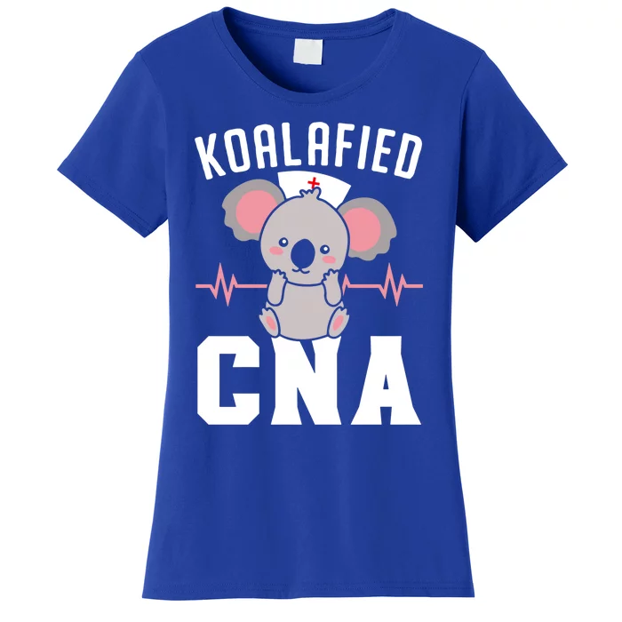 Certified Nursing Assistant Medical Worker Koalafied Cna Gift Women's T-Shirt