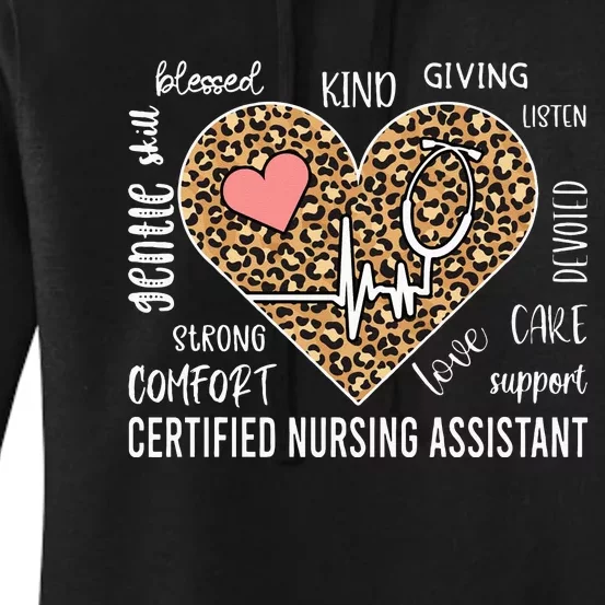 CNA Nurse Appreciation Certified Nurse Assistant CNA Women's Pullover Hoodie