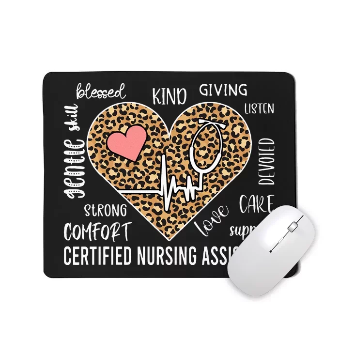 CNA Nurse Appreciation Certified Nurse Assistant CNA Mousepad