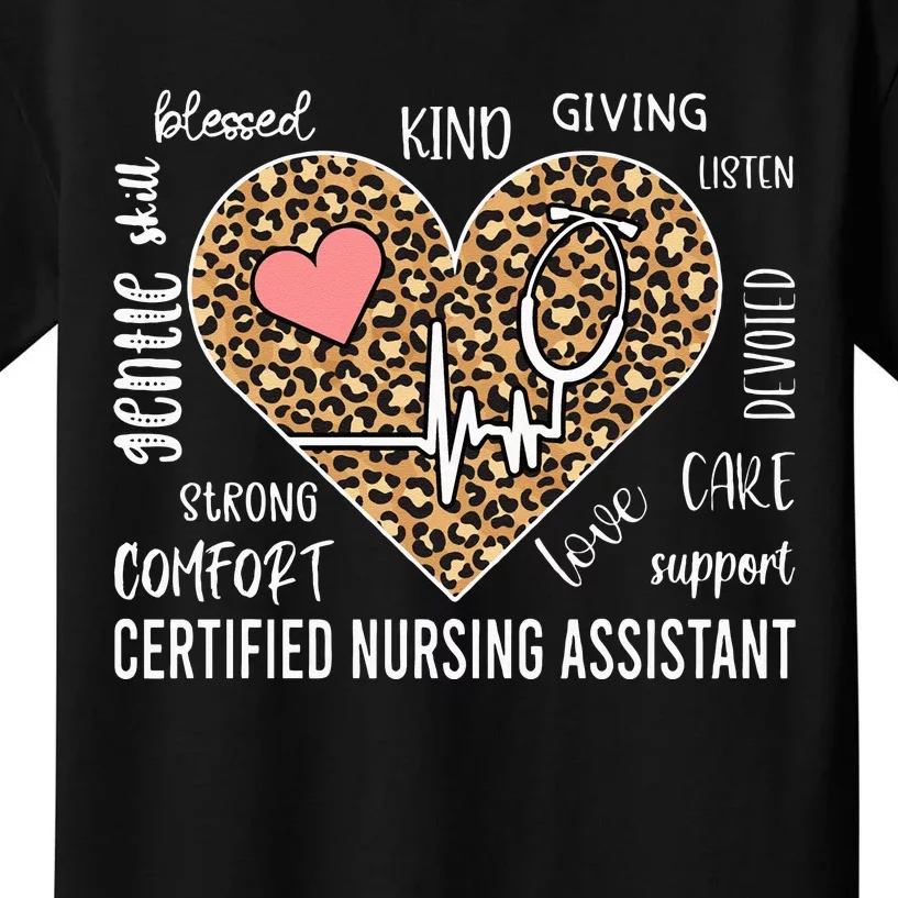 CNA Nurse Appreciation Certified Nurse Assistant CNA Kids T-Shirt