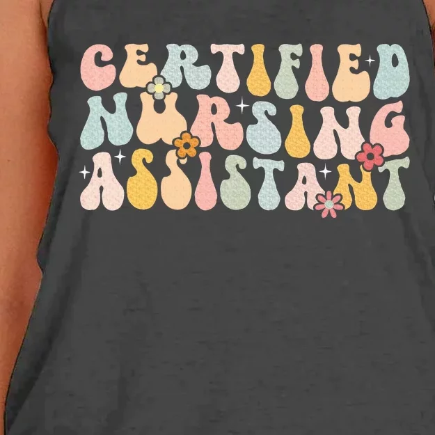 Certified Nursing Assistant Women's Knotted Racerback Tank