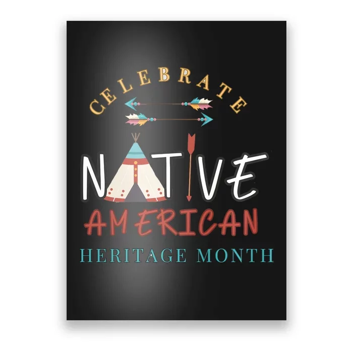 Celebrate Native American Heritage Month Poster