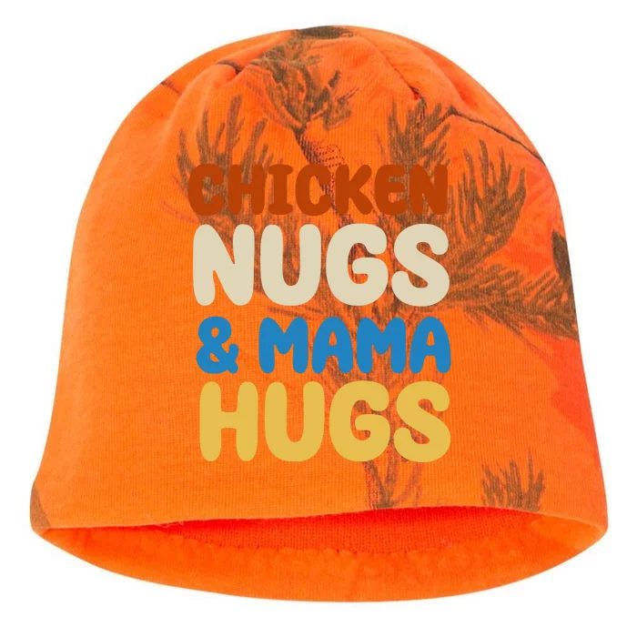 Chicken Nugs And Mama Hugs Kati - Camo Knit Beanie