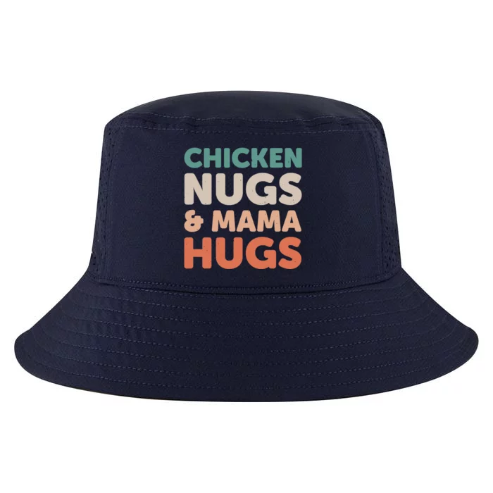 Chicken Nugs And Mama Hugs Nuggets Foodies Lovers Cool Comfort Performance Bucket Hat