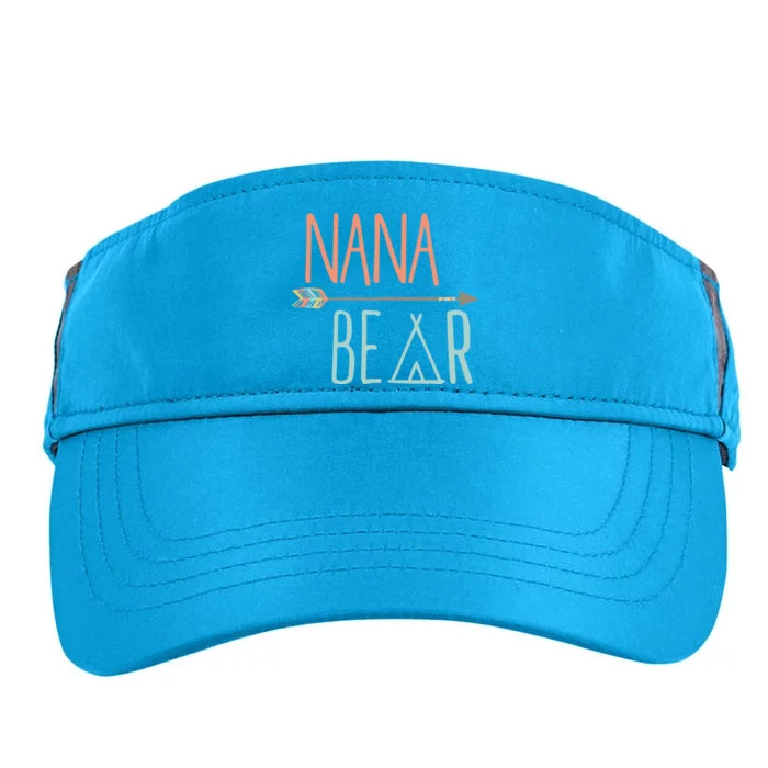 Cute Nana Bear Announcet Gift Adult Drive Performance Visor