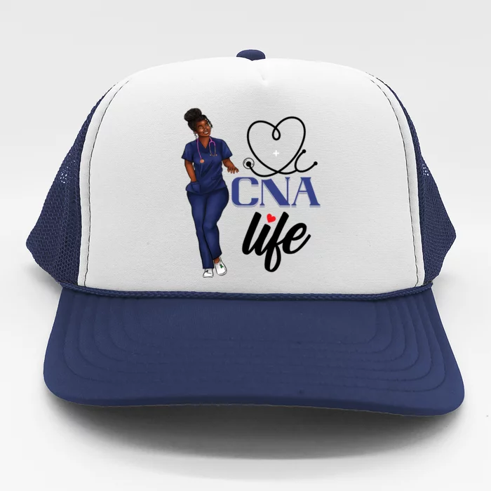 Cna Nurse Black History Month African American Trucker Hat