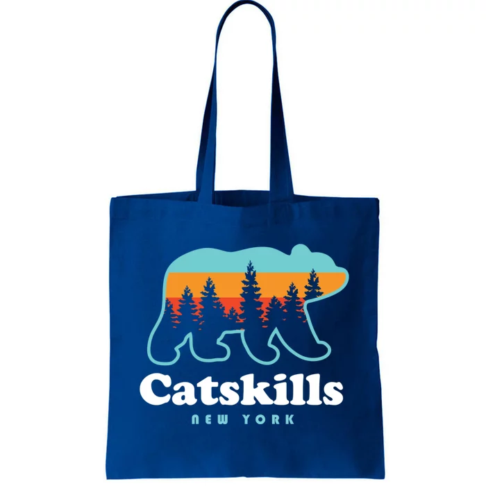 Catskills Ny Bear Mountains Camping Hiking New York Gift Tote Bag