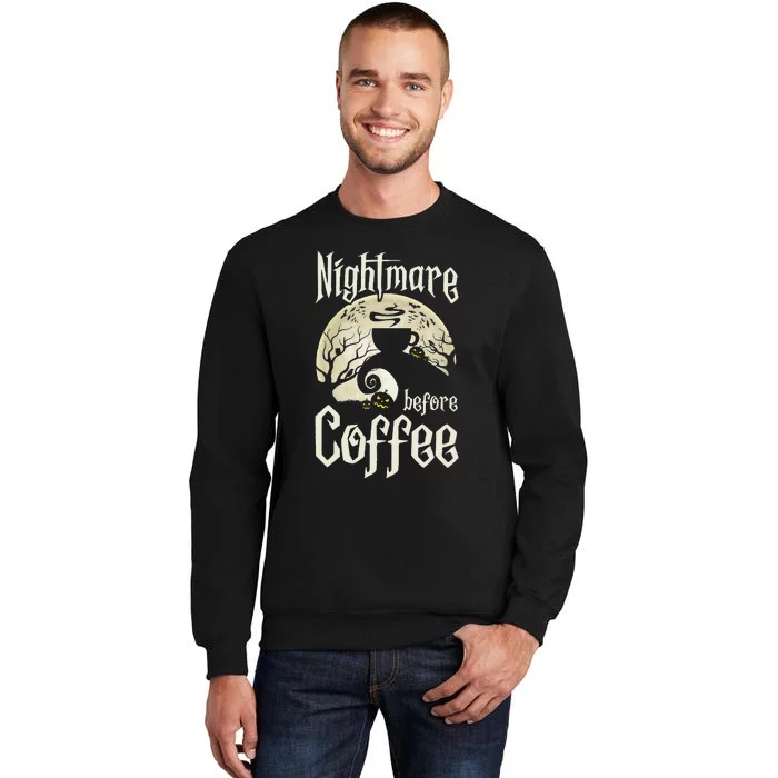 Cute Nightmare Before Coffee Halloween Funny Mug Gift Sweatshirt