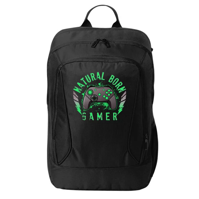 Cool Natural Born Gamer City Backpack