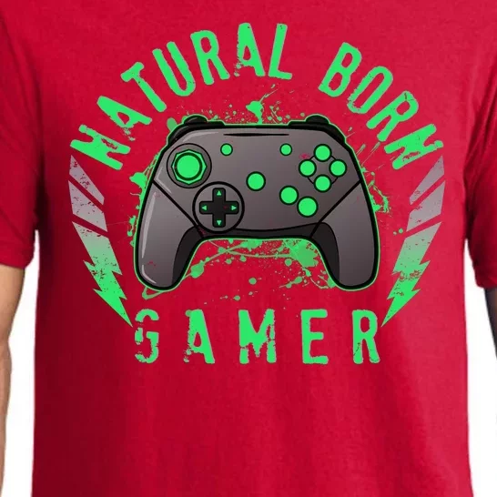 Cool Natural Born Gamer Pajama Set