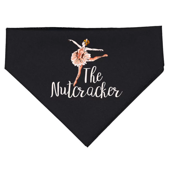 Cute Nutcracker Ballet Dance Play Dancer Gift USA-Made Doggie Bandana