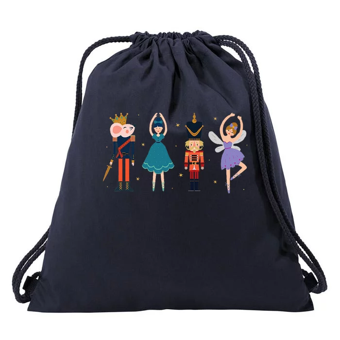 Christmas Nutcracker Ballet Nutcracker Drawstring Bag