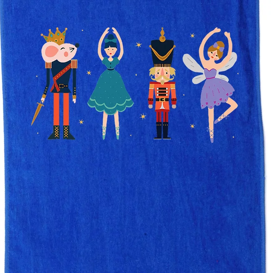 Christmas Nutcracker Ballet Nutcracker Platinum Collection Golf Towel